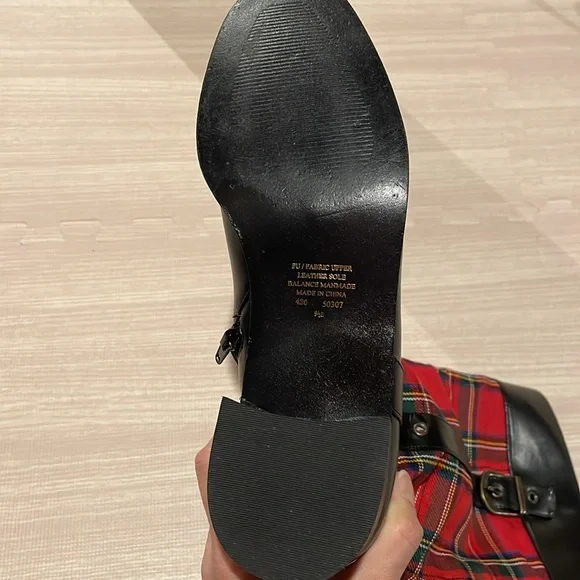 Women’s Tartan Riding Boots - Picture 10 of 11